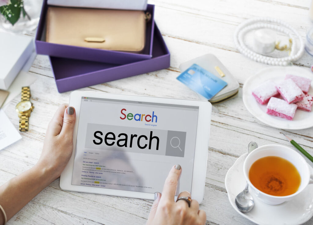 Búsqueda en Google para posicionamiento SEO